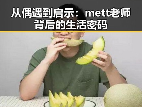 从偶遇到启示：mett老师背后的生活密码